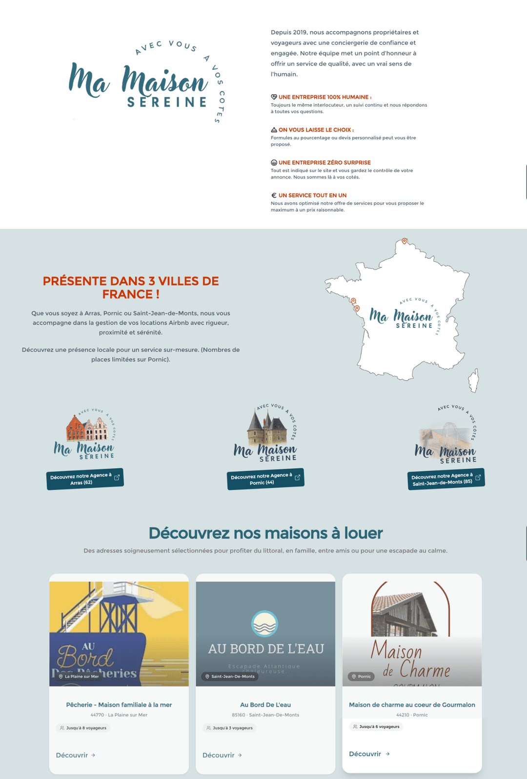 Site de Ma Maison Sereine